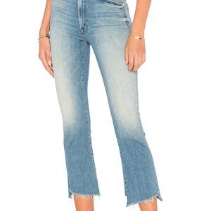 MOTHER Insider Crop Step Fray sz 24